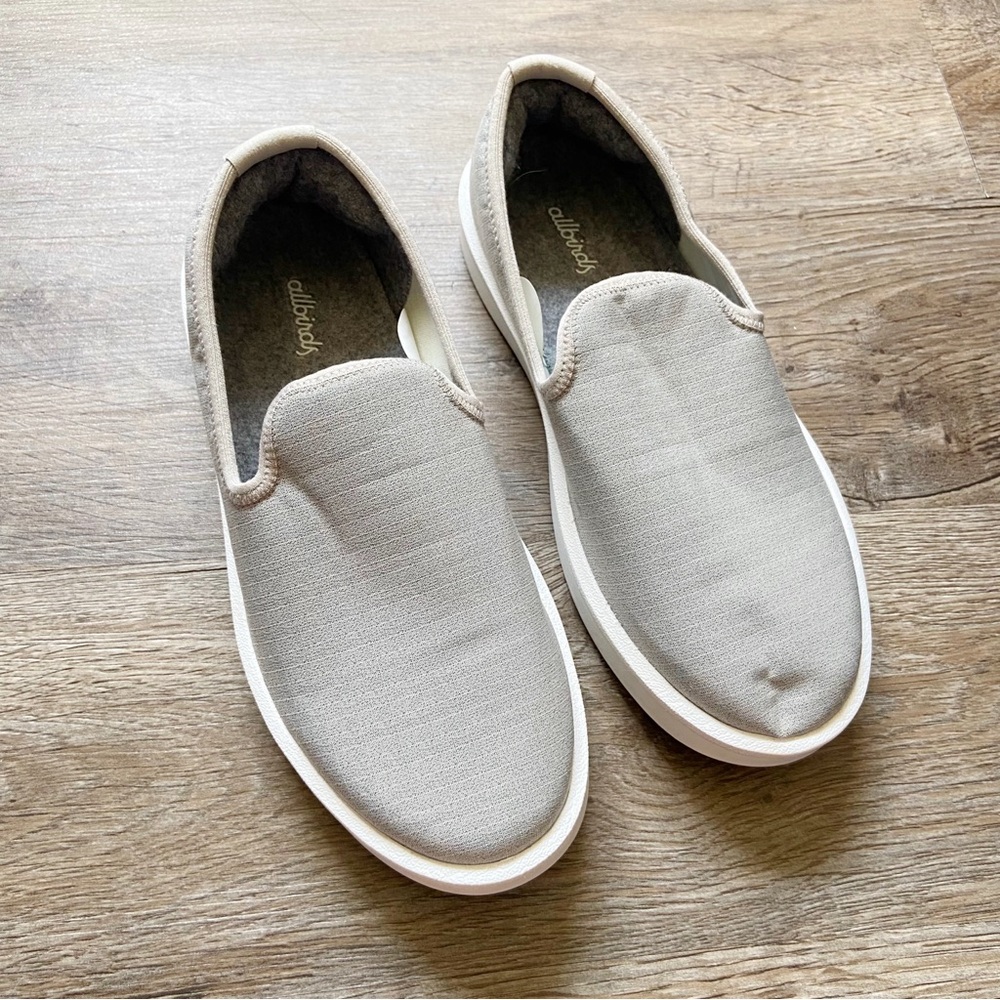 Allbirds Wool Lounger Woven Pewter Gray (Blizzard) Size W8